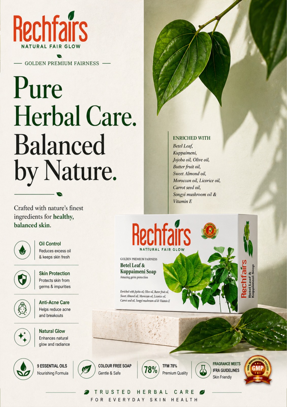 Betel Leaf & Kuppaimeni Soap