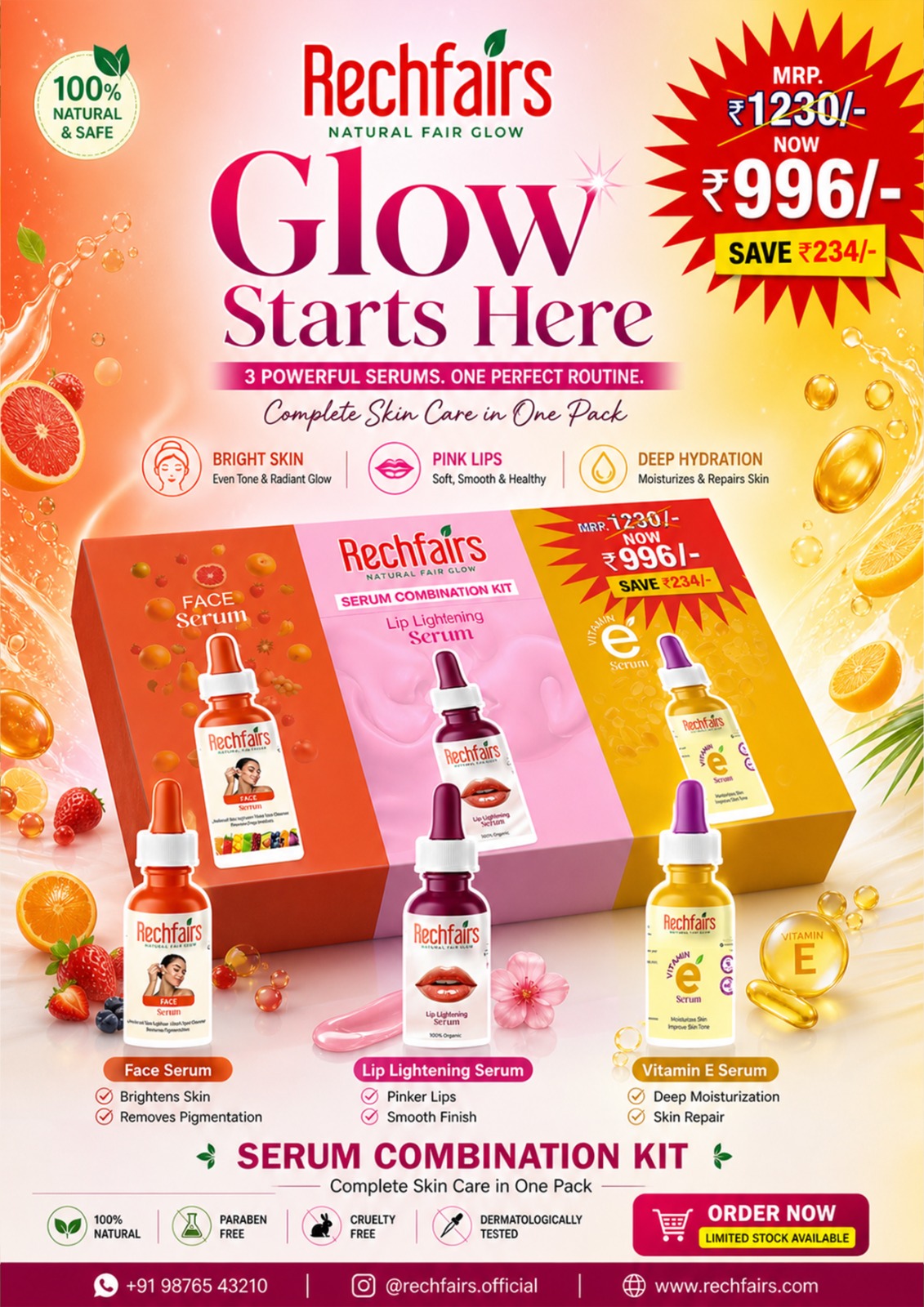Vitamin E Face Serum